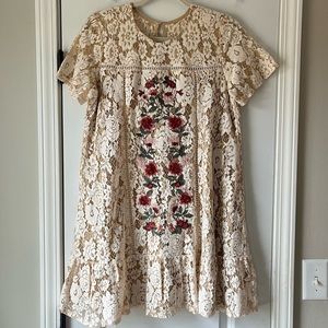 mi ami Lace Floral Dress